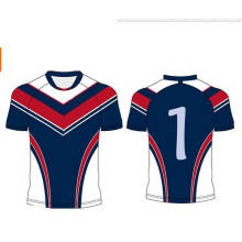 Usure de rugby personnalisée, uniformes de rugby de sublimation, ensemble d&#39;équipe de rugby pas cher